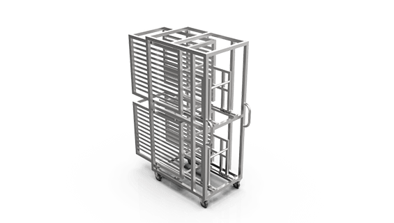 Semi-automatic Trolley for Burn-in Process